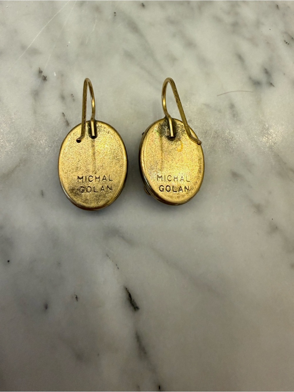 Michal Golan Cerulean French Wire Earrings - Picture 2 of 2
